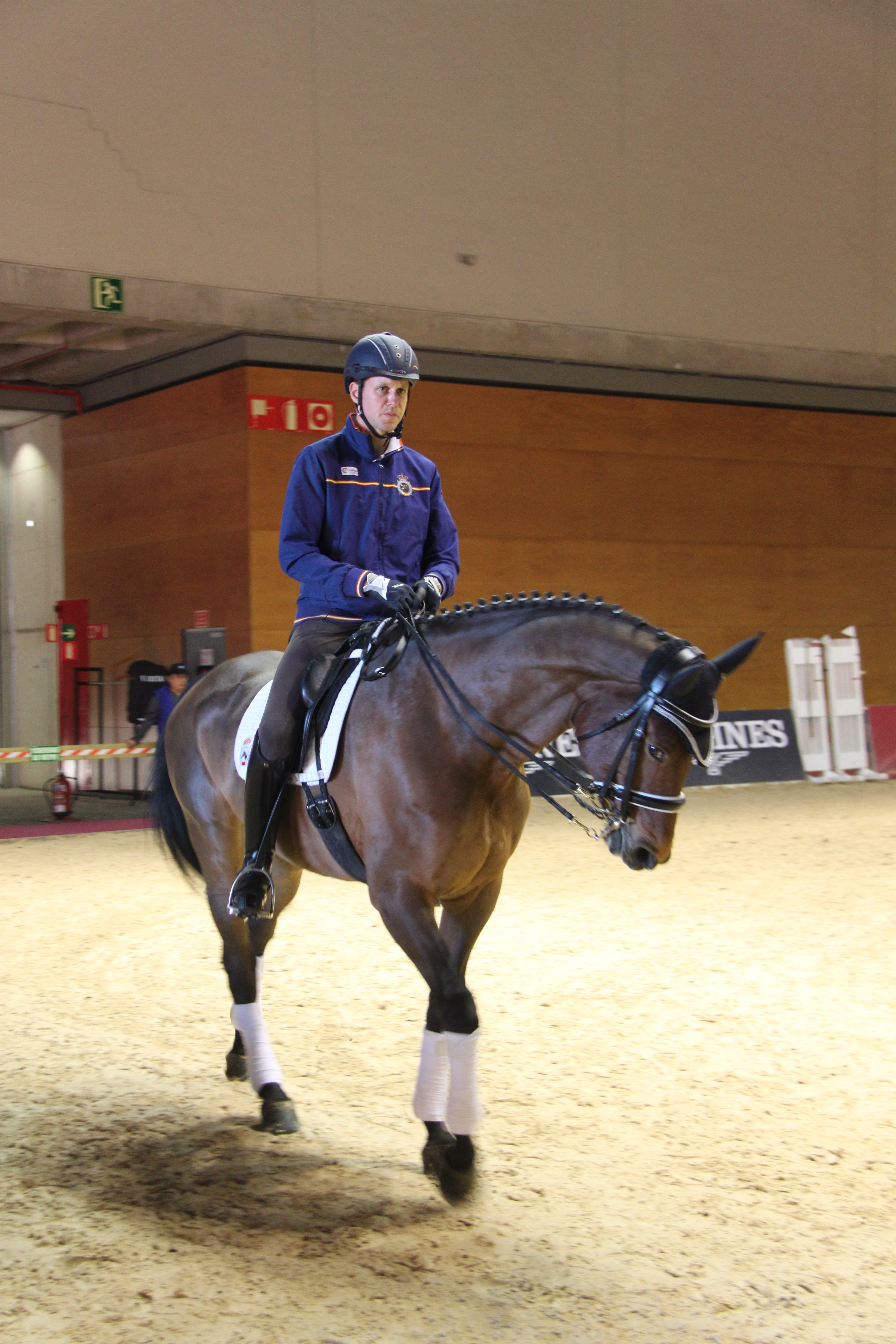 Natalia Quintana participa en la Madrid Horse Week